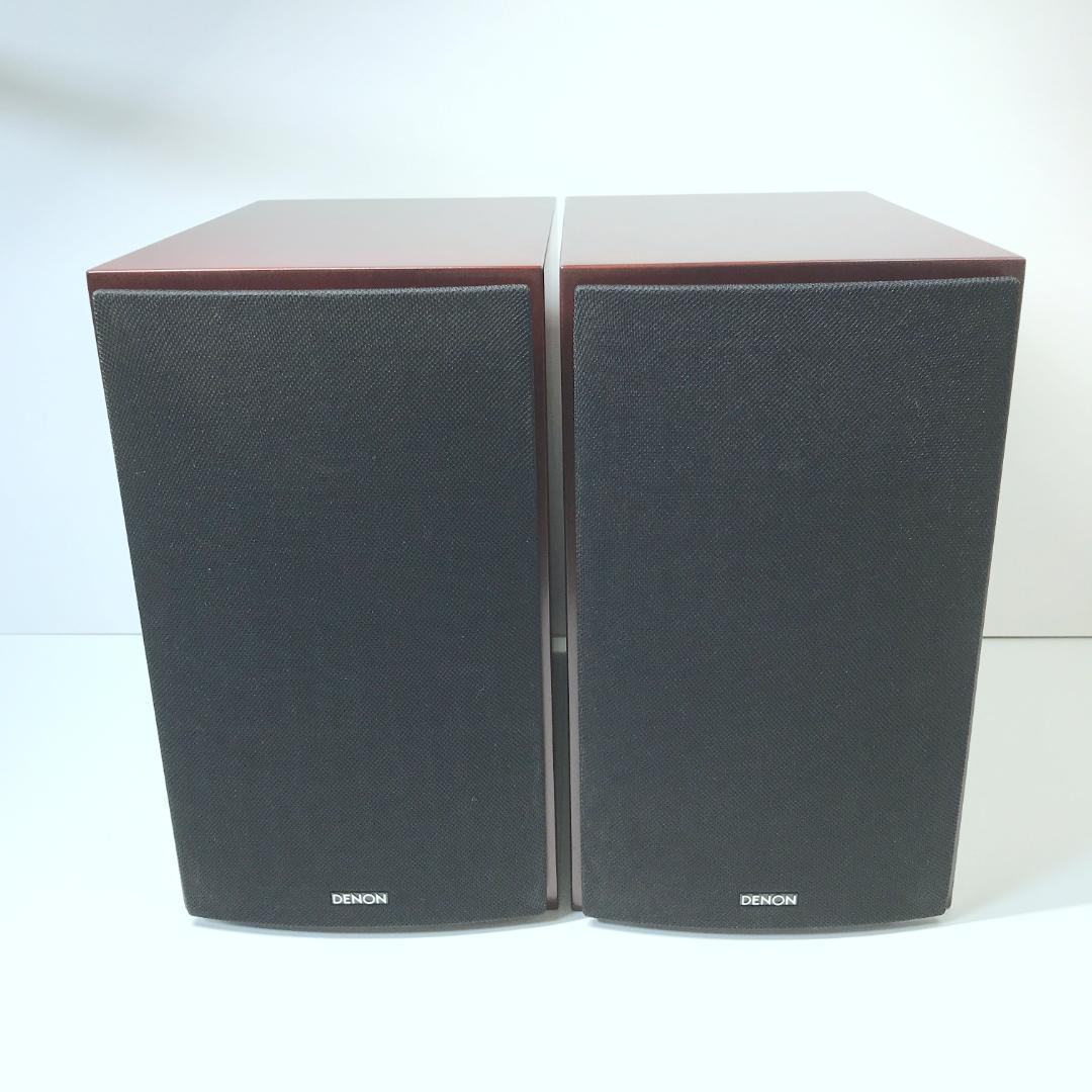 【美品】DENON 2way ブックシェルフスピーカー SC-E777
