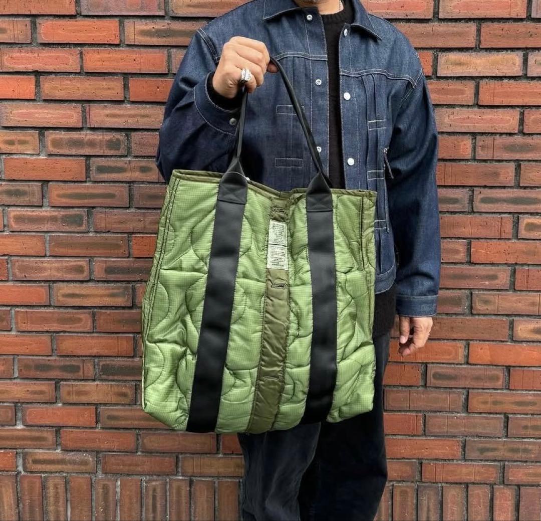 US 三軒茶屋 トートバッグ M-65Quilted 木村拓哉 キムタク 山田蓮