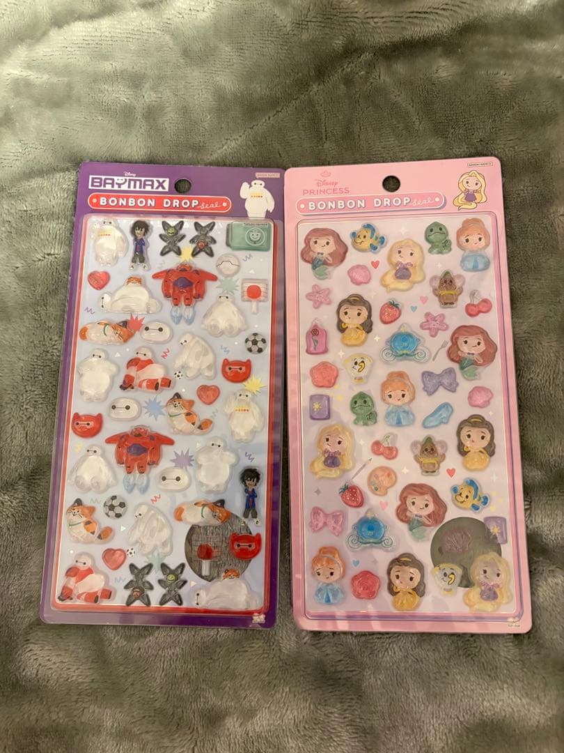 24時間以内発送 ディズニー ボンボンドロップシール 第2弾 8種セット