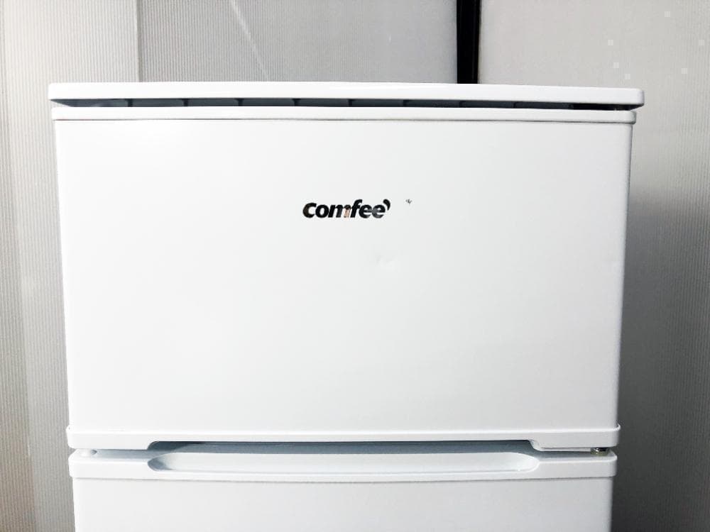 送料無料★COMFEE 90L 2ドア冷蔵庫【RCT90WH/E】