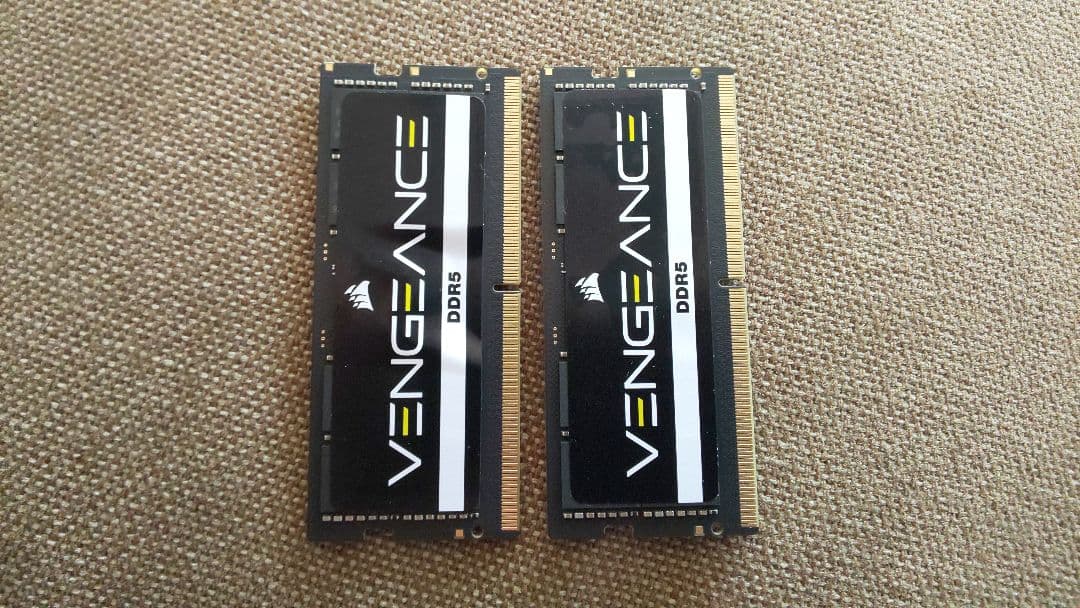 メモリー VENGEANCE DDR5 SODIMM 64GB(32GBx2)