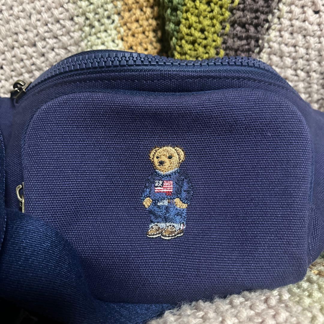 ポロラルフローレン　ボディバッグ　ポロベアー