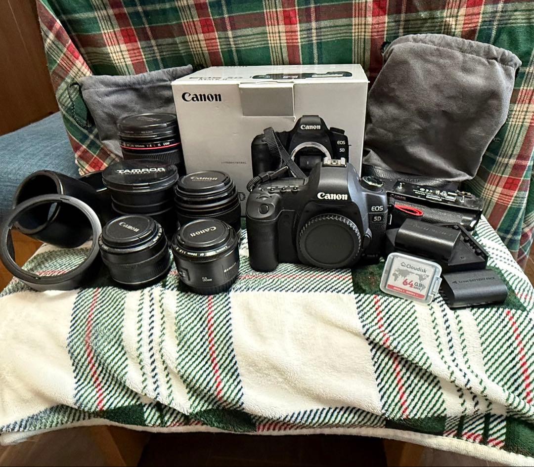 Canon EOS 5D MarkII デジタル一眼レフカメラセット☆