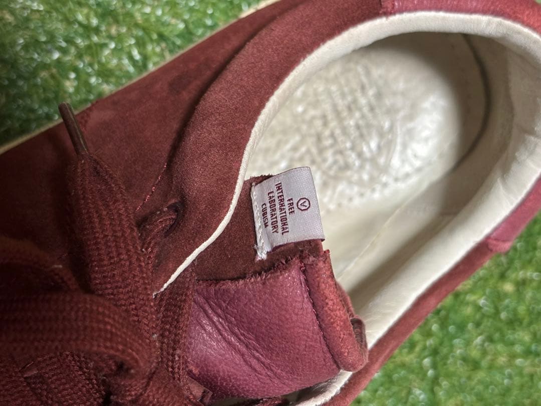 靴 VISVIM FOLEY-FOLK BURGUNDY US10 28cm