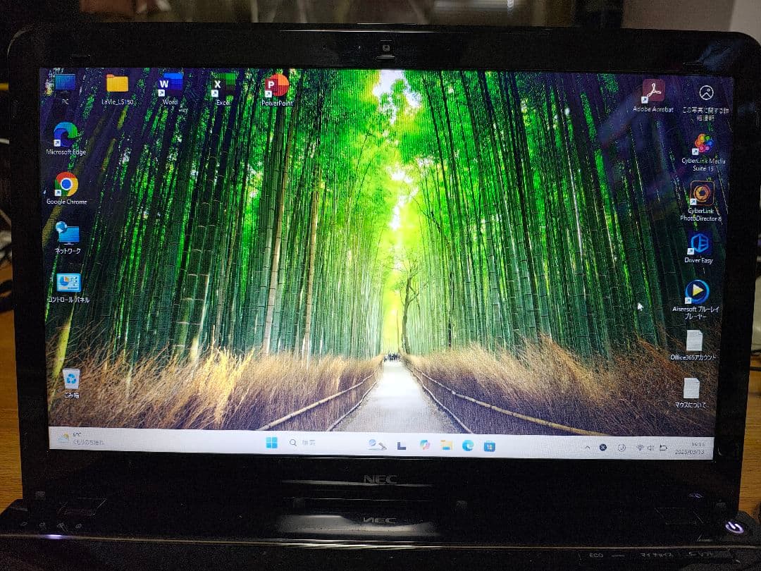 その他ノートPC本体 NEC LaVie L5150 i5-3320M 8MB 500GB SSD