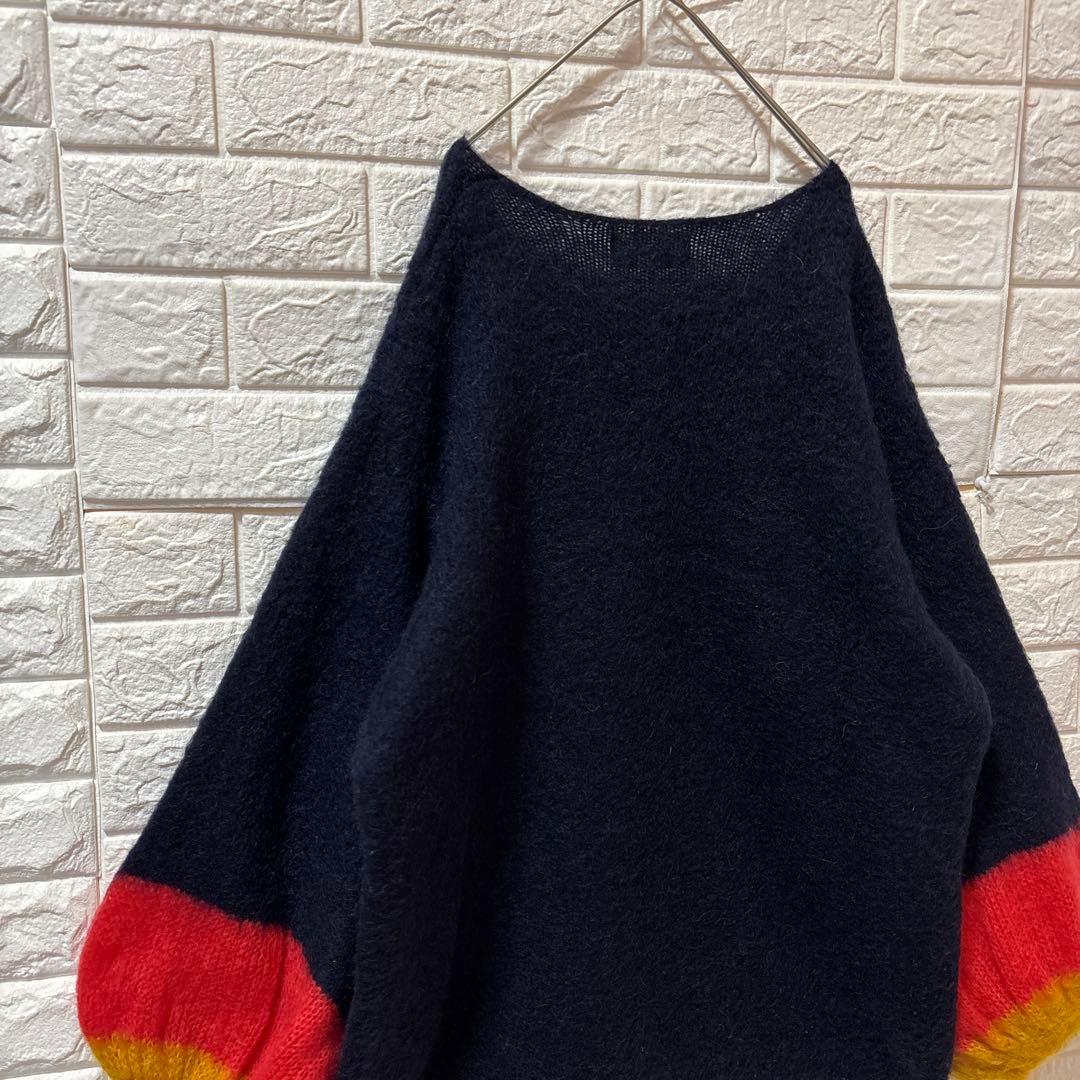 KiiRA キーラ バルーンスリーブ モヘヤ ミックス ニット フリーサイズ