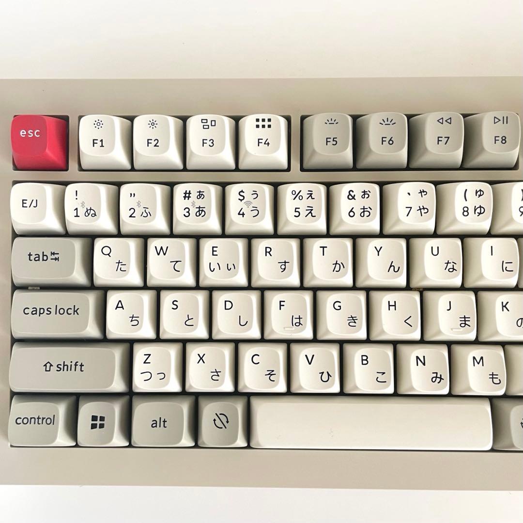 【美品】Keychron V1 Max JIS バナナ軸 レトロカラー