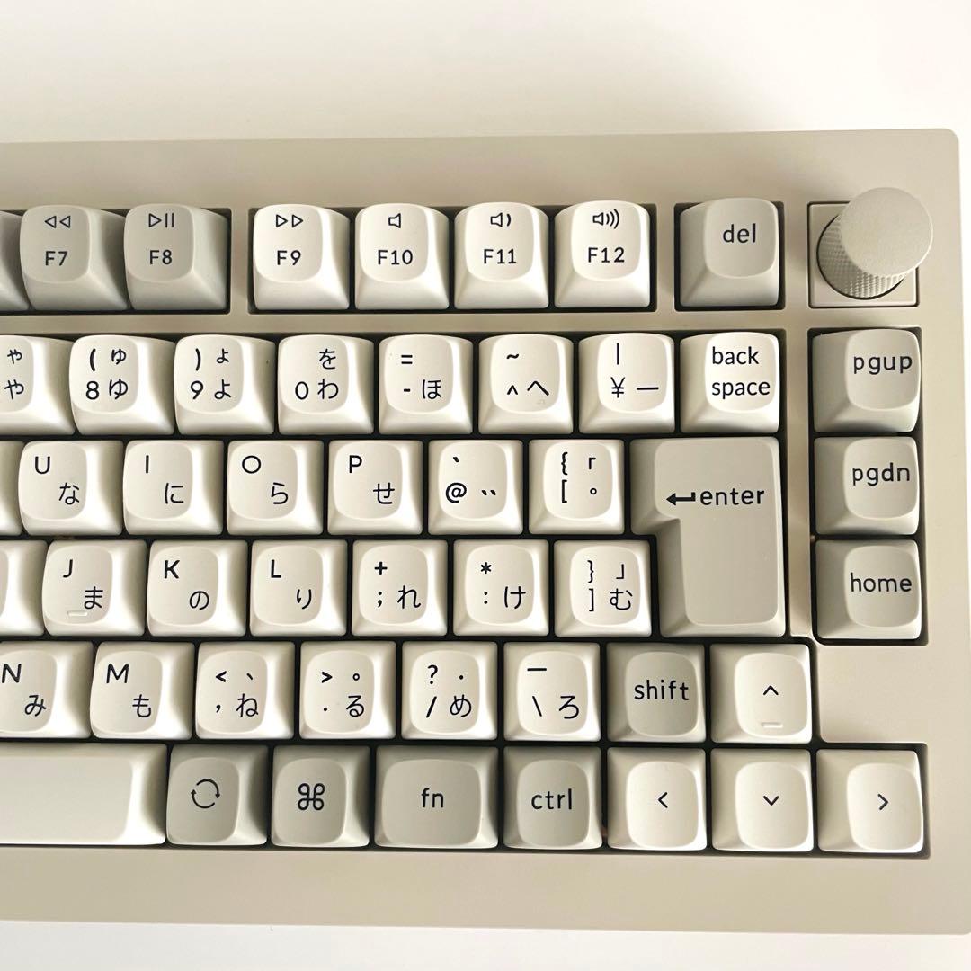 【美品】Keychron V1 Max JIS バナナ軸 レトロカラー