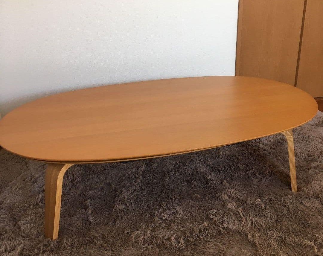 無印良品 楕円形こたつ 大 布団付き