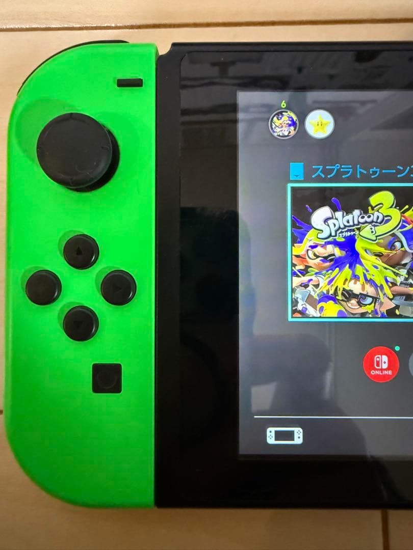 NintendoSwitch 緑/ピンク Joy-Con スイッチ 本体 付属品