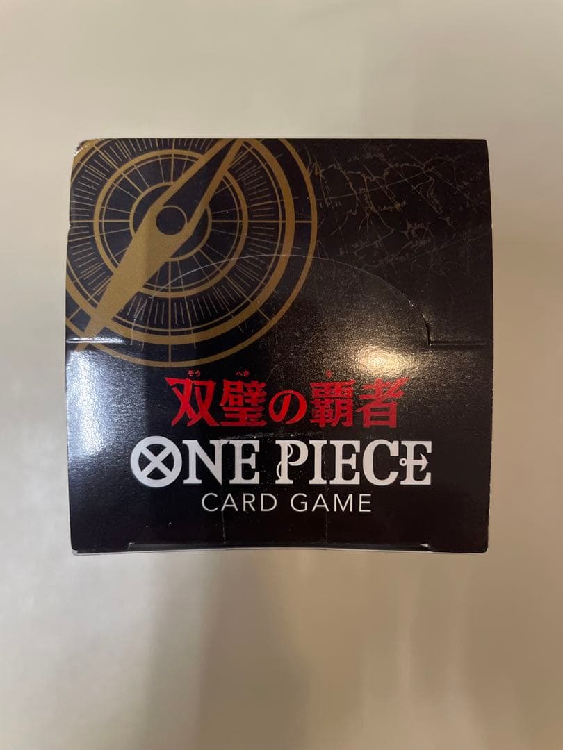 ONE PIECEカードゲーム 双璧の覇者 テープカット