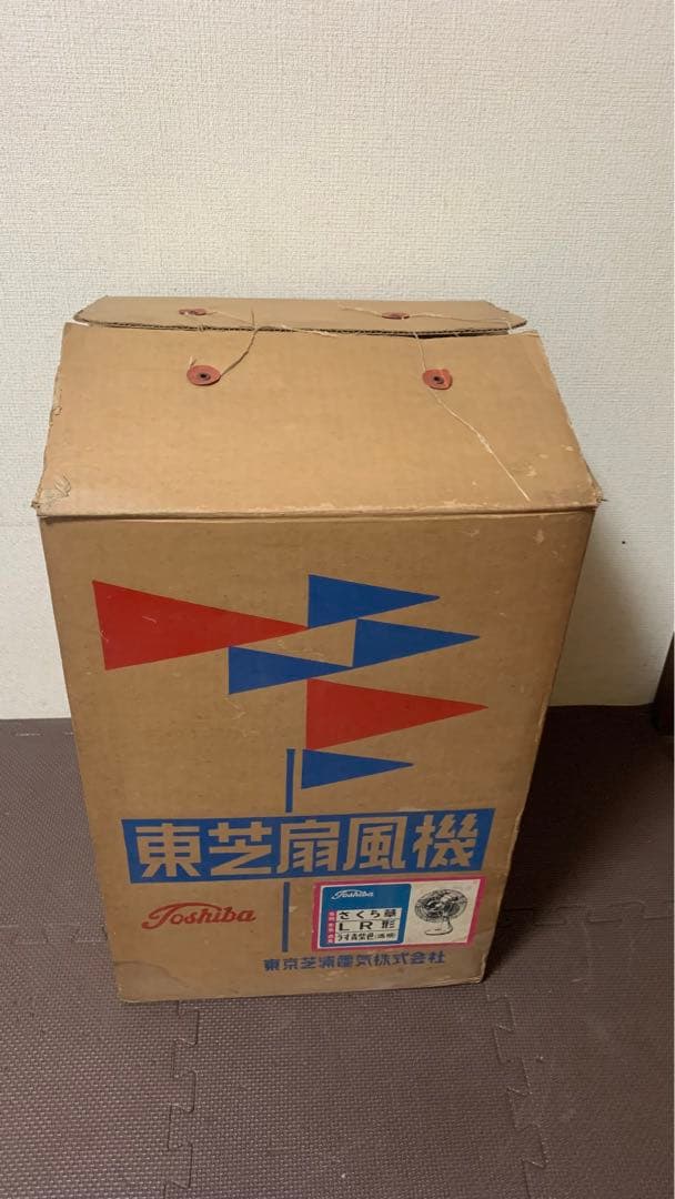 TOSHIBA 名称 きくら草 昭和レトロ アンティーク 扇風機