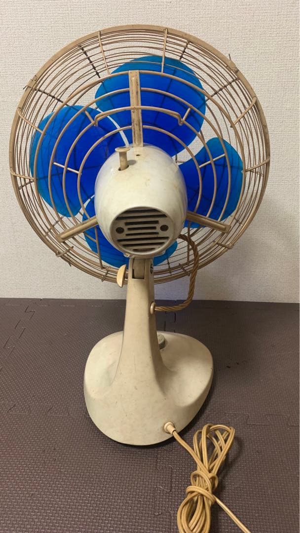 TOSHIBA 名称 きくら草 昭和レトロ アンティーク 扇風機