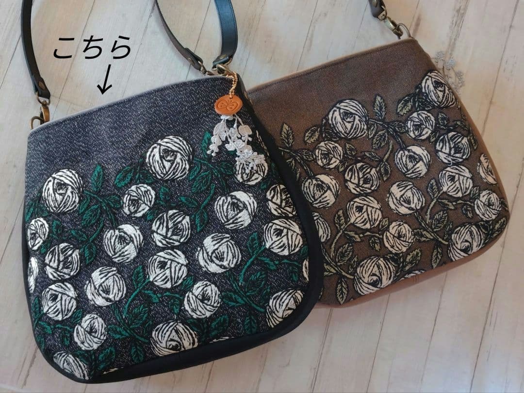 ❀新色❀ハンドメイドஐ..ラウンドショルダーバッグ∂бミナペルホネン⚮̈