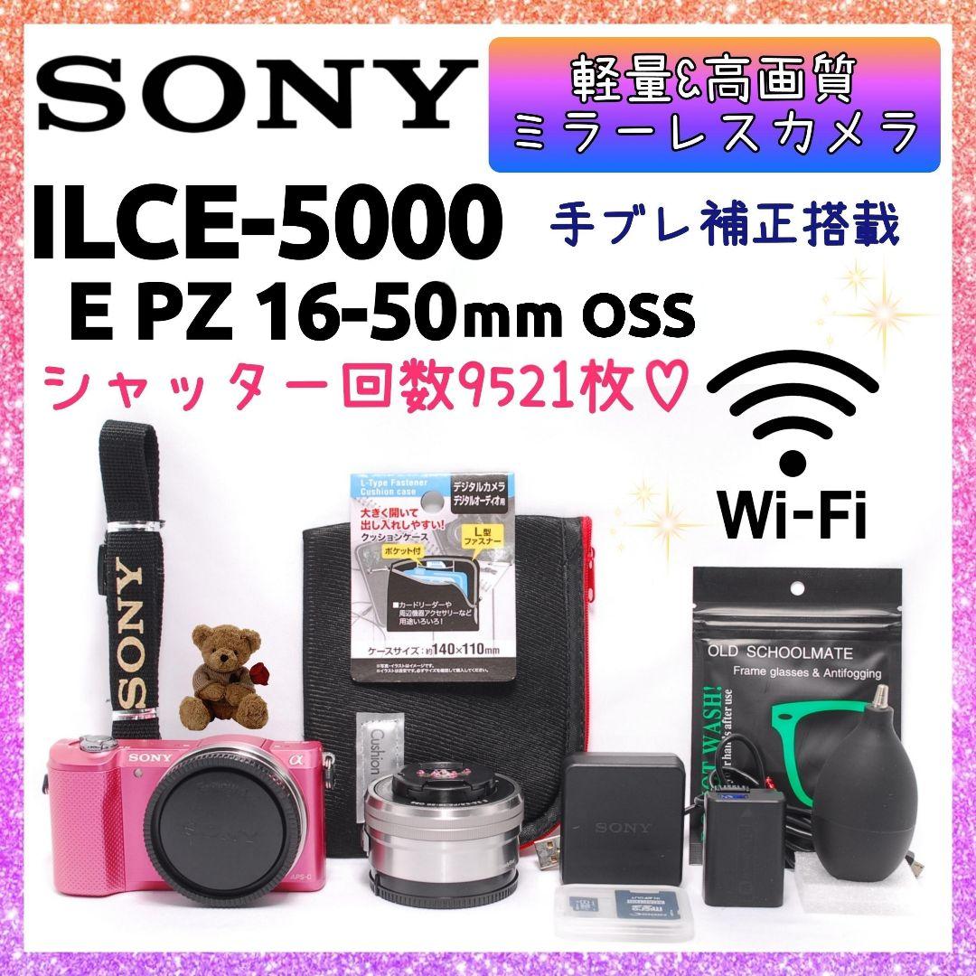 ❤即購入1000円OFF❤ ソニー α5000 手振れ補正レンズ Wi-Fi