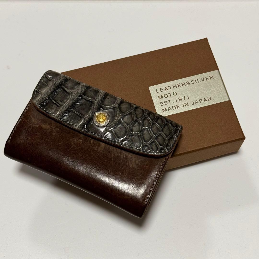 MOTO LEATHER & SILVER CA6 モトレザー　クロコダイル
