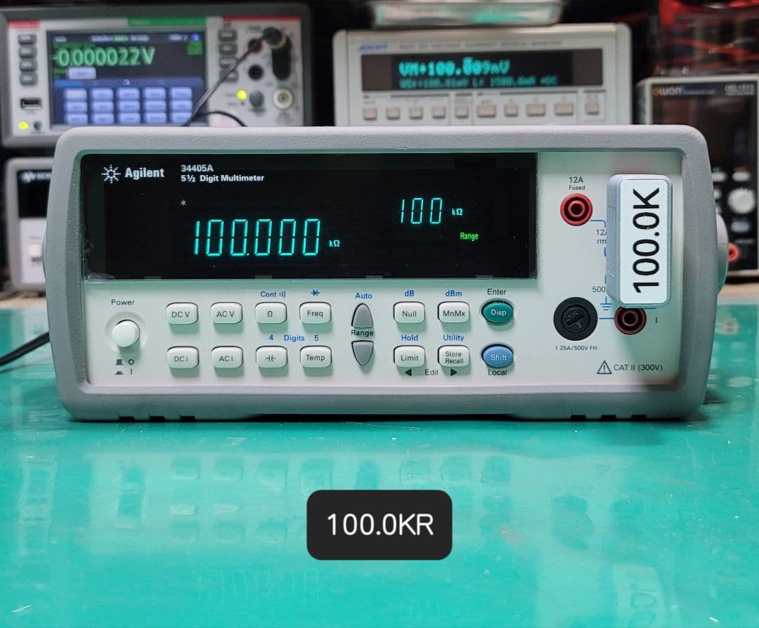 週末Agilent 34405A 5.5桁 デュアルディスプレイ マルチメーター