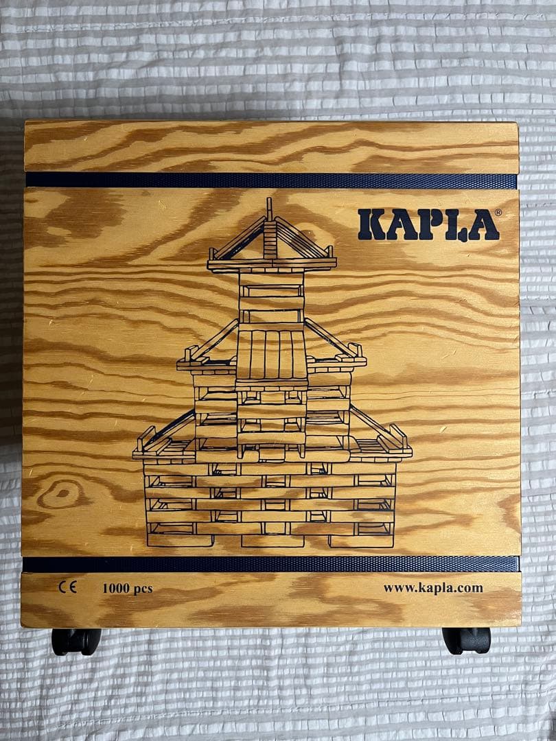 KAPLA 木製ブロック 1000個➕５個入り