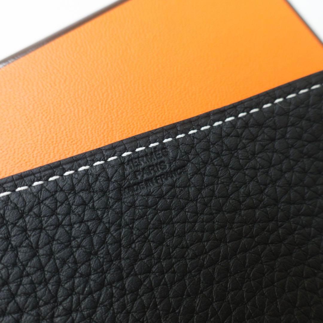 【2024年製造】エルメス　ヴィドポッシュ　W刻印　ミニ　トレイ　ブラック　小物