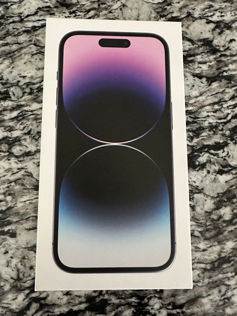 iPhone 14 Pro ディープパープル　simフリー