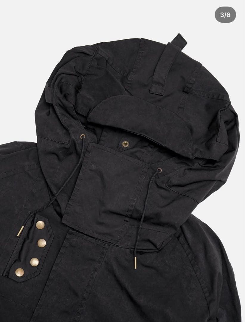  Navy Parka - BLACK DAN ハズム