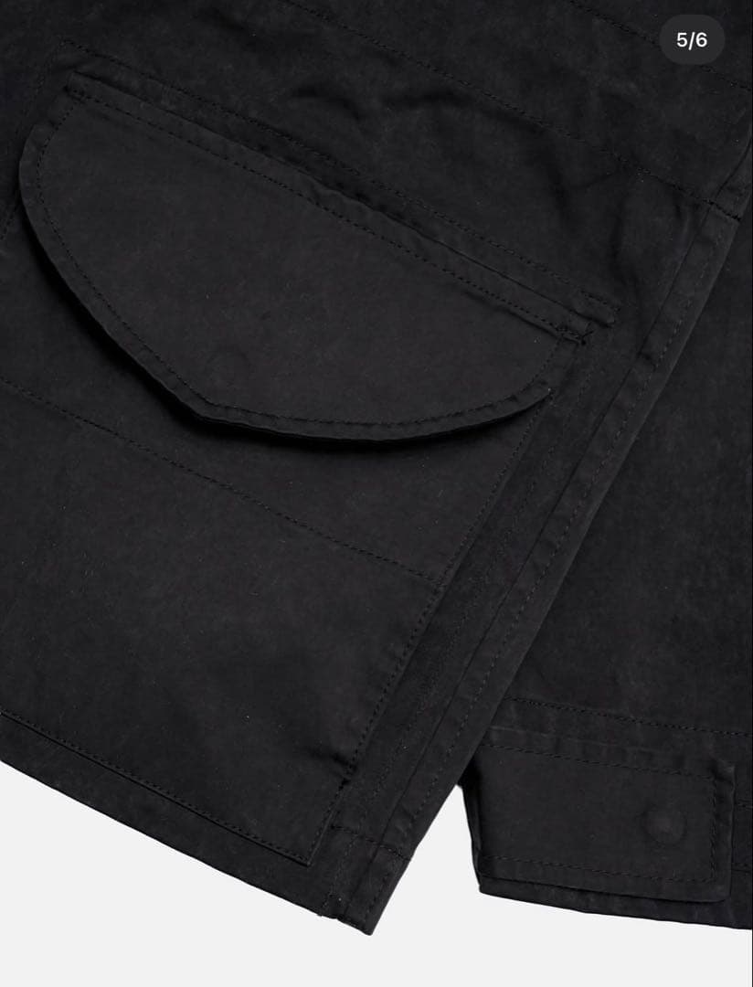  Navy Parka - BLACK DAN ハズム