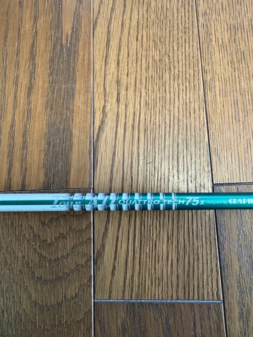 ツアーad クアトロテック75X Golf Prideグリップ