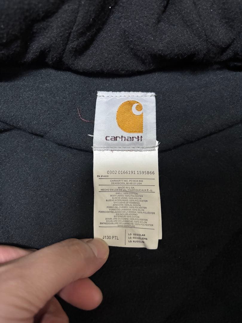 Carhartt アクティブジャケット ネイビー