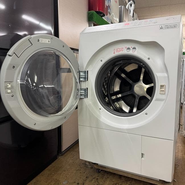 地域限定送料無料　美品 パナソニック ドラム式洗濯乾燥機 NA-LX113AL