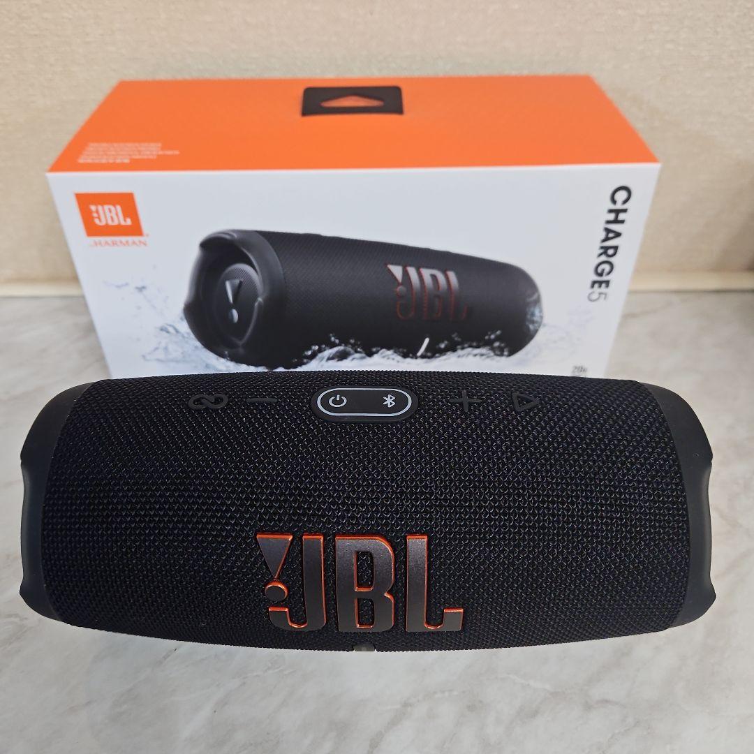 【11月末購入】JBL Charge 5 Bluetoothスピーカー ブラック
