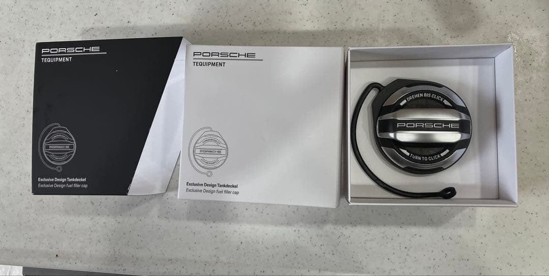 ポルシェ純正 エクスクルーシブデザイン フューエル　キャップ