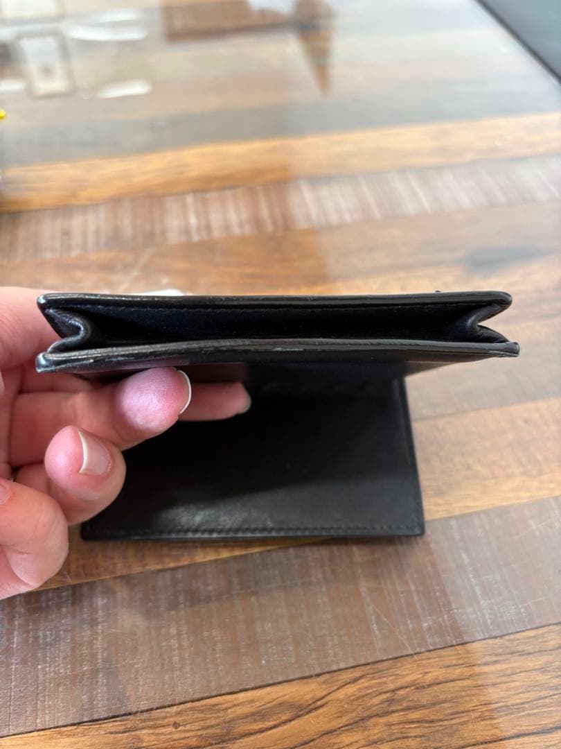 BOTTEGA VENETA 編み込みレザー名刺入れ