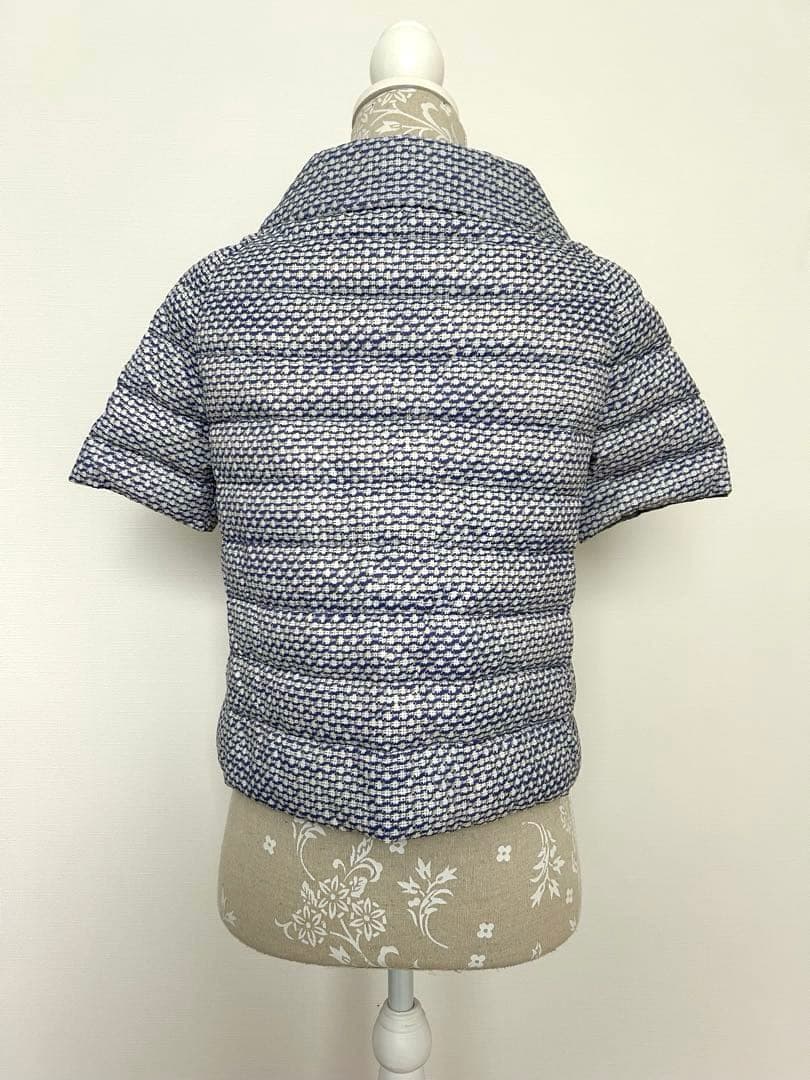 HERNO 5分丈　ショートダウンジャケット　リバーシブル