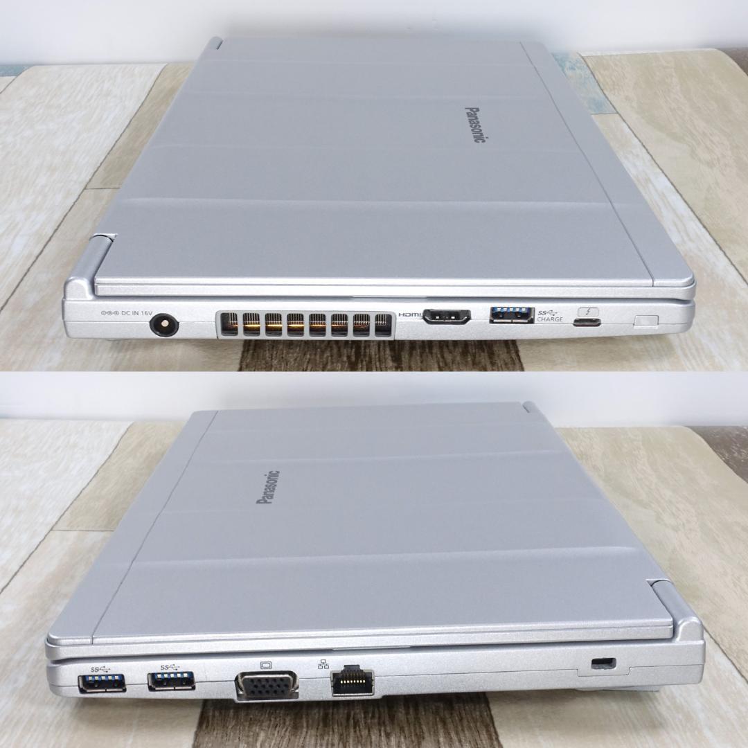 超高速ＳＳＤ換装✨美品の軽量モバイル✨第８世代コアｉ５✨ノートパソコン✨️日本製