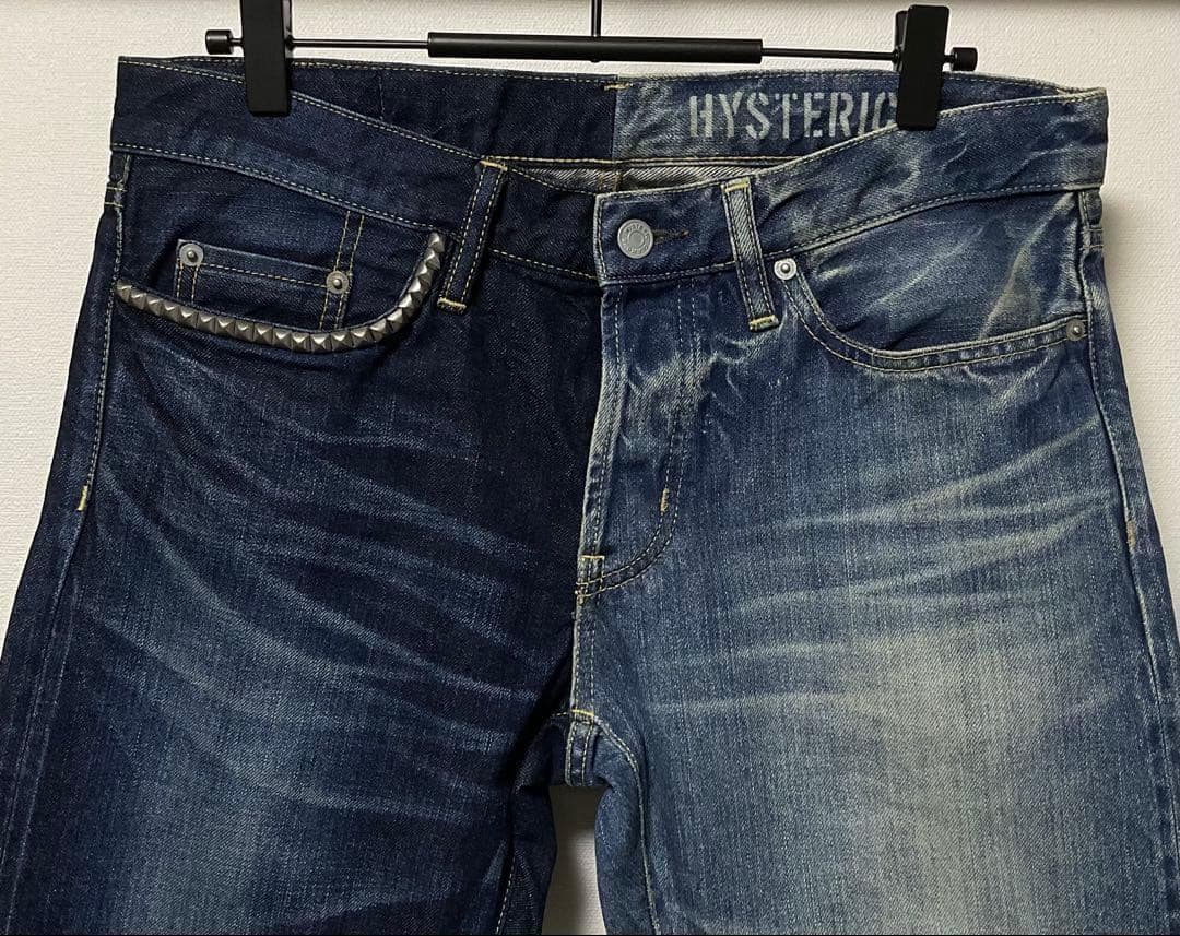 ヒステリックグラマー　キムタク　HRLR加工　デニム　ジーンズ　　32インチ