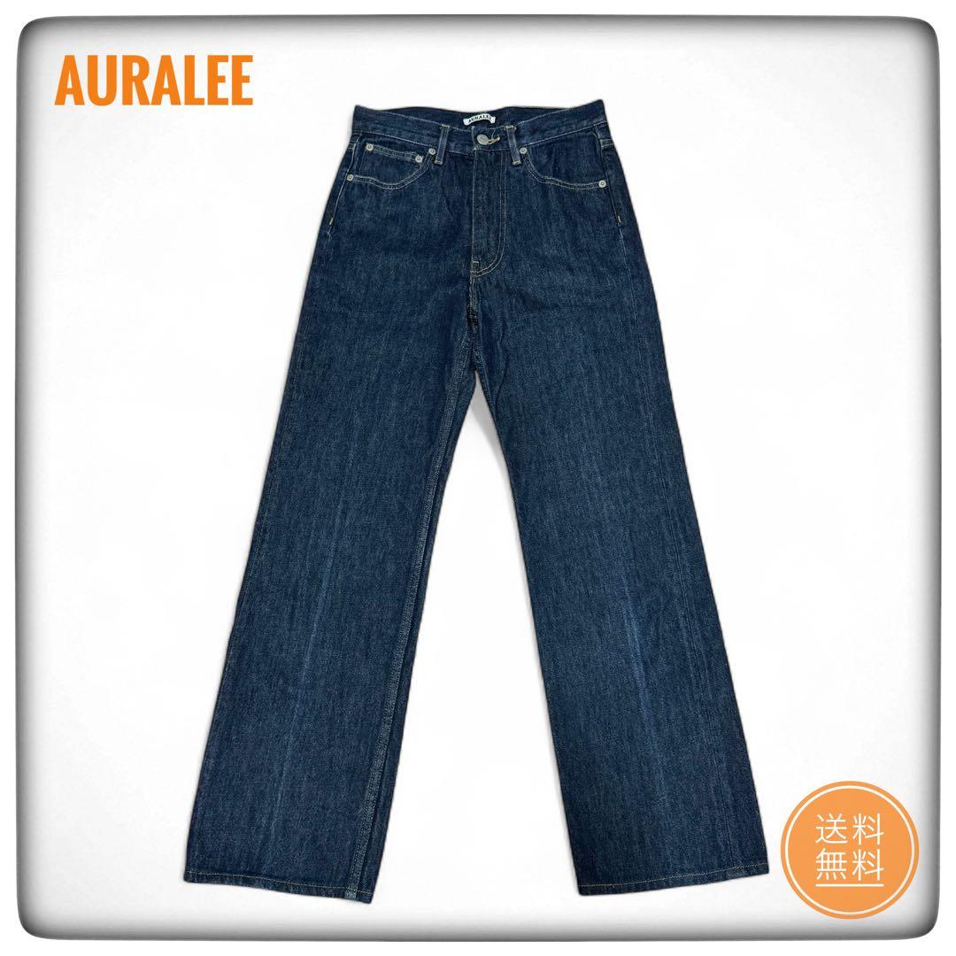 ✨美品✨　オーラリー　 HARD TWIST DENIM 5PPANTS 25