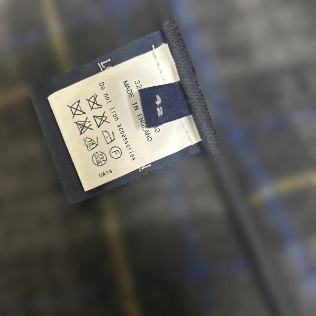 ☆未使用級☆ ロンドントラディション　ダッフルコート　グレー　裏地チェック