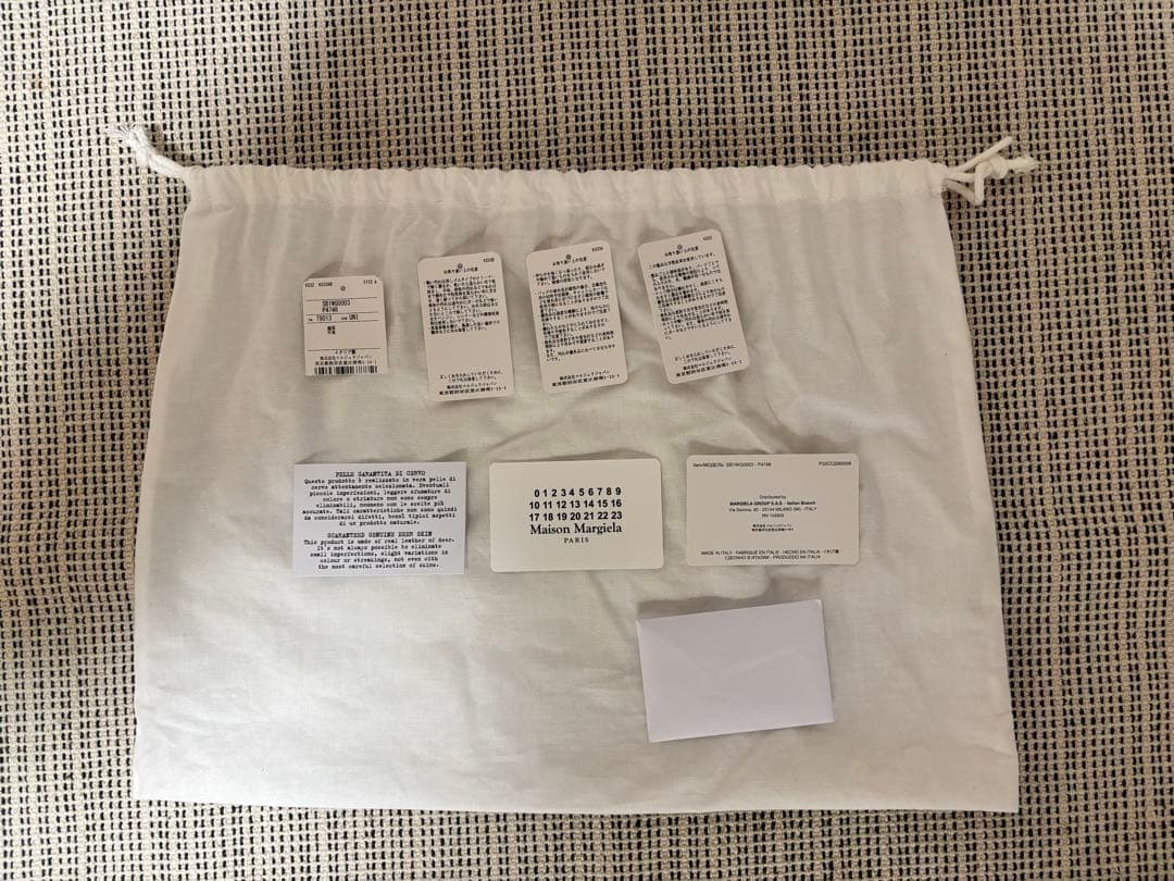 【美品】マルジェラ　5AC オールレザー　ショルダーバッグ　ブラック※値下げ不可