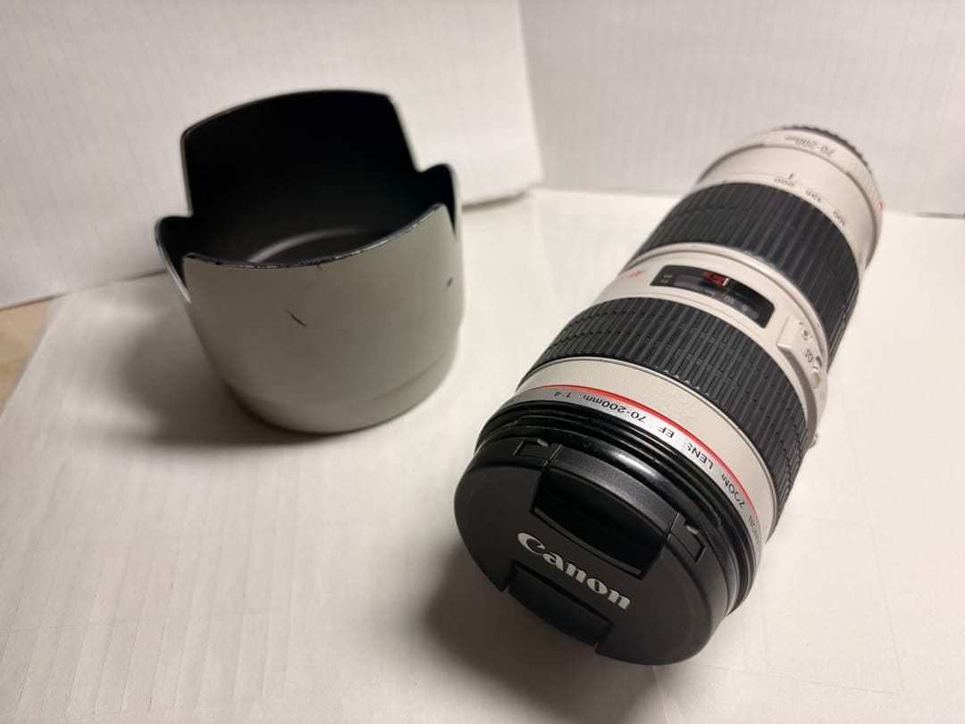 本日セール！　キャノン70-200mm f4　ズームレンズ白です！