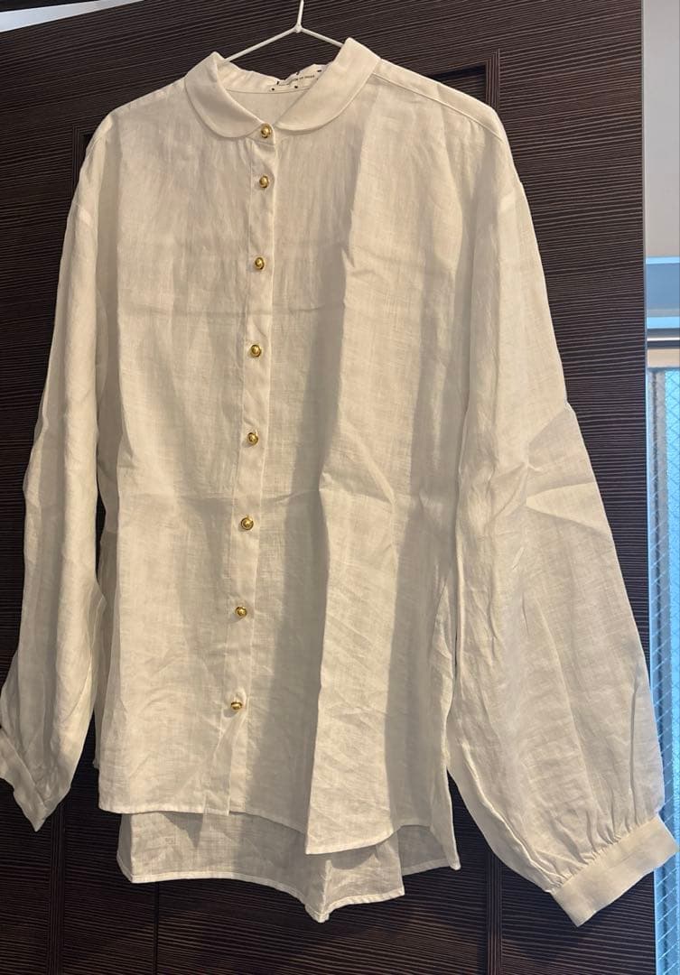 THE MUSEUM OF DOZE ホワイト長袖シャツ