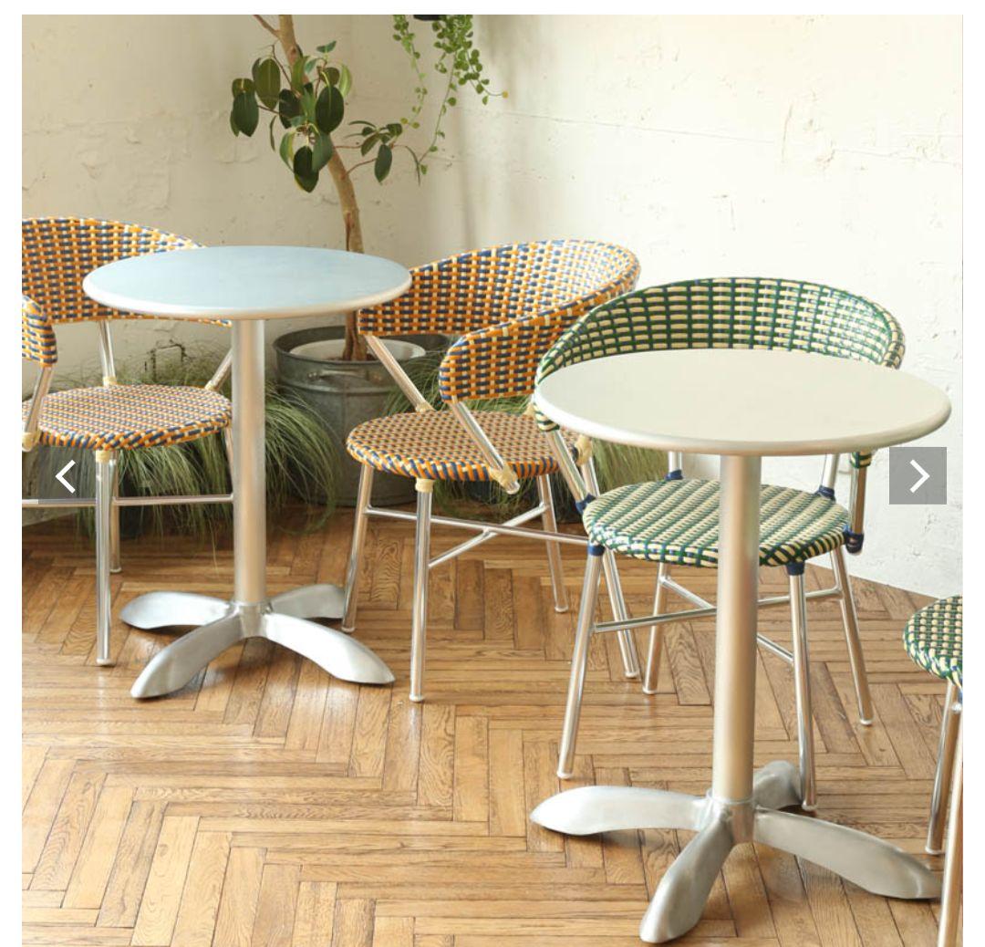 DULTON ALUMINUM ROUND TABLE 60　ラウンド テーブル