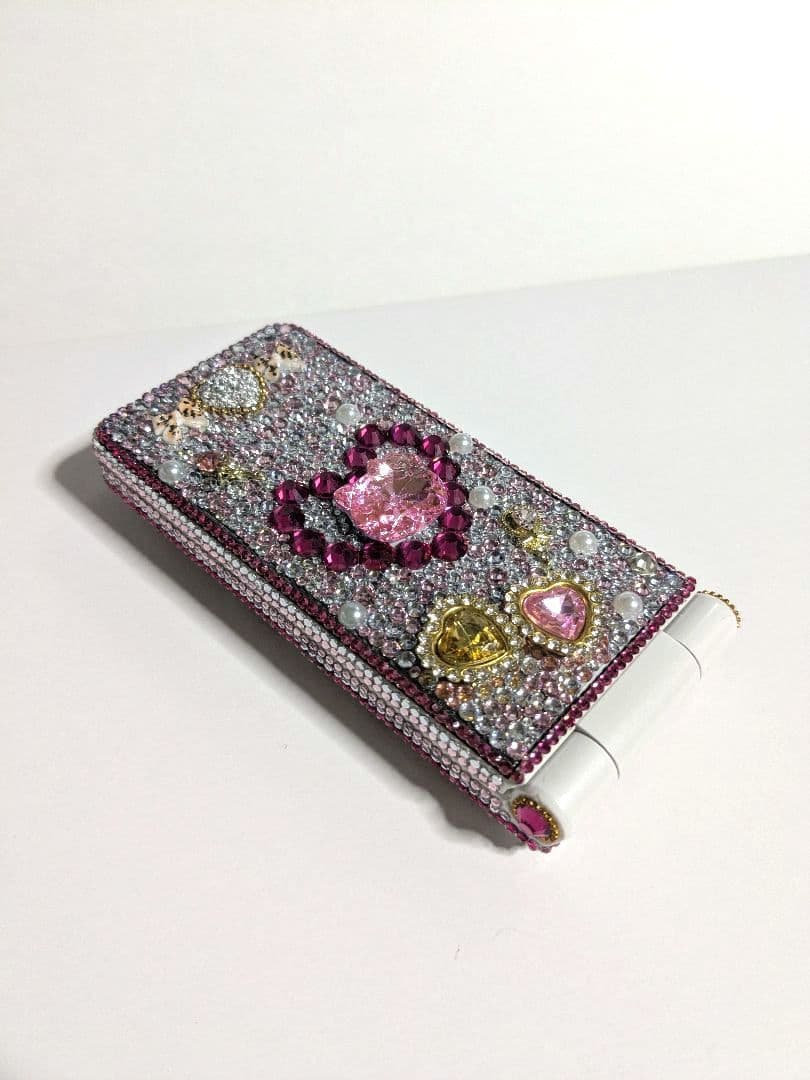 【ハート】デコ電/平成レトロ/ガラケー/ギャル/GAL/キティ/凸電