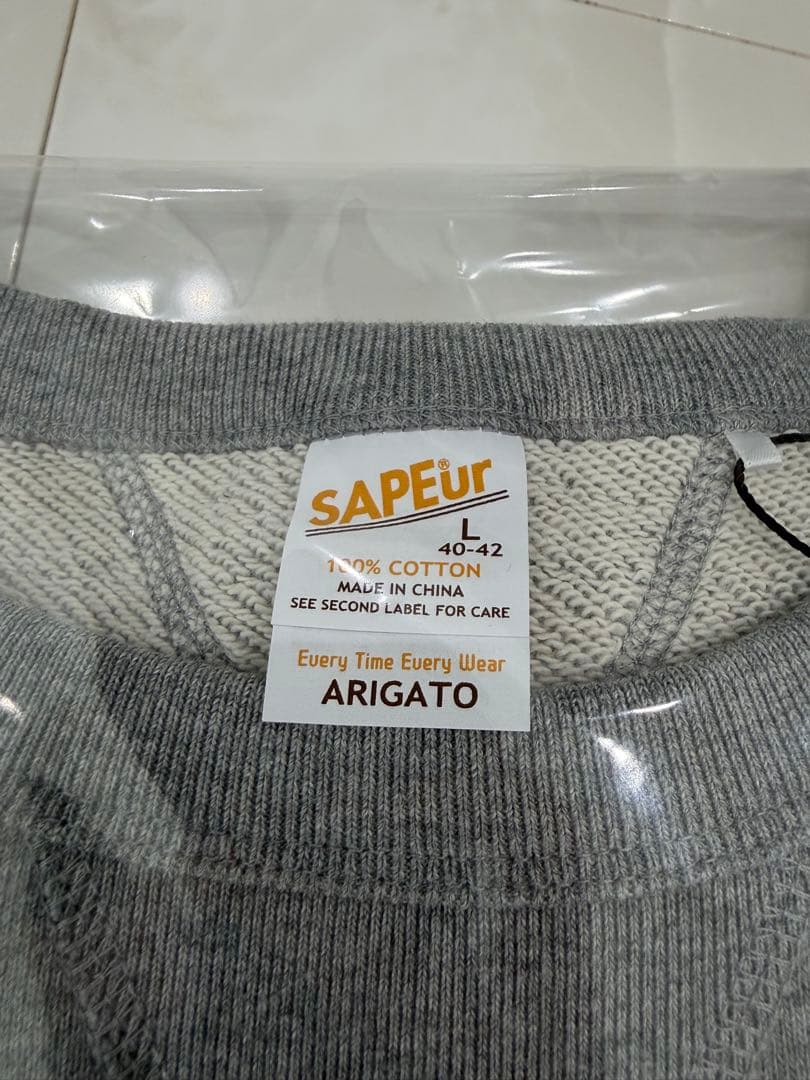 SAPEur サプール　クルーネックtシャツ