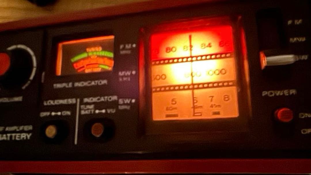 【稀少】レッドクーガ　COUGAR ナショナルRF-888 動作品