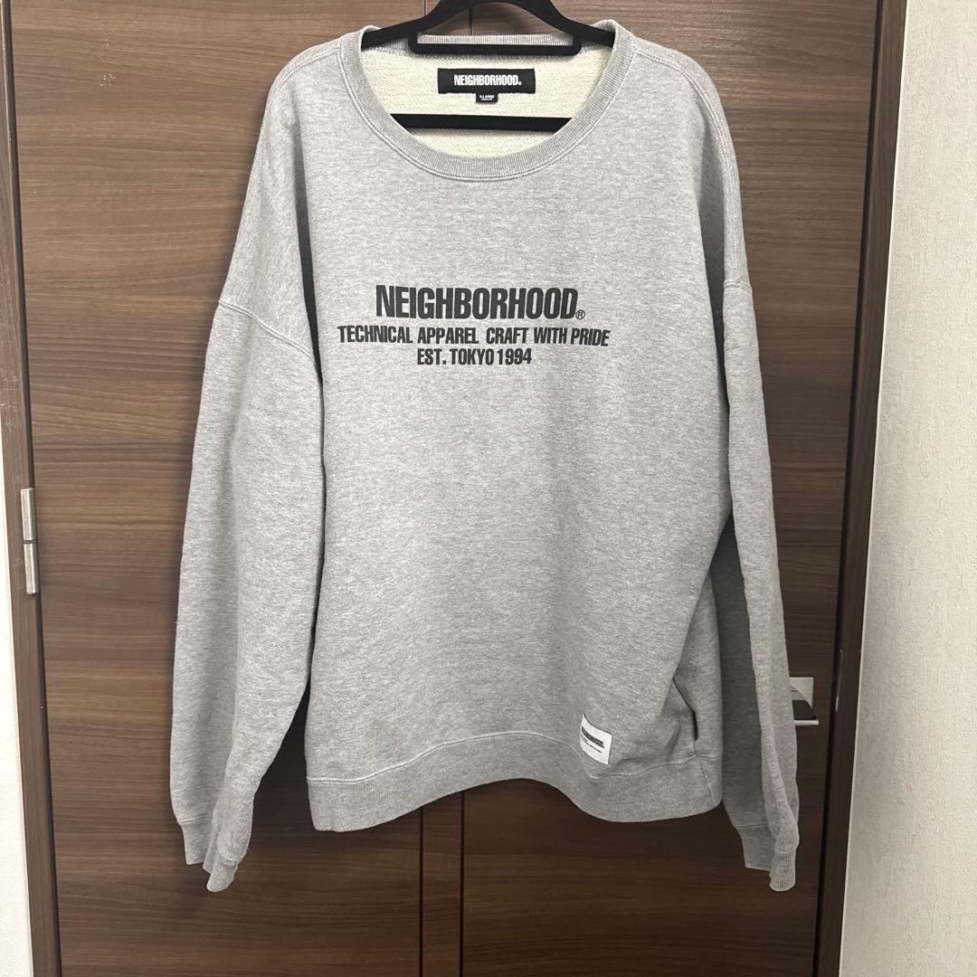 NEIGHBORHOOD グレー スウェット XL