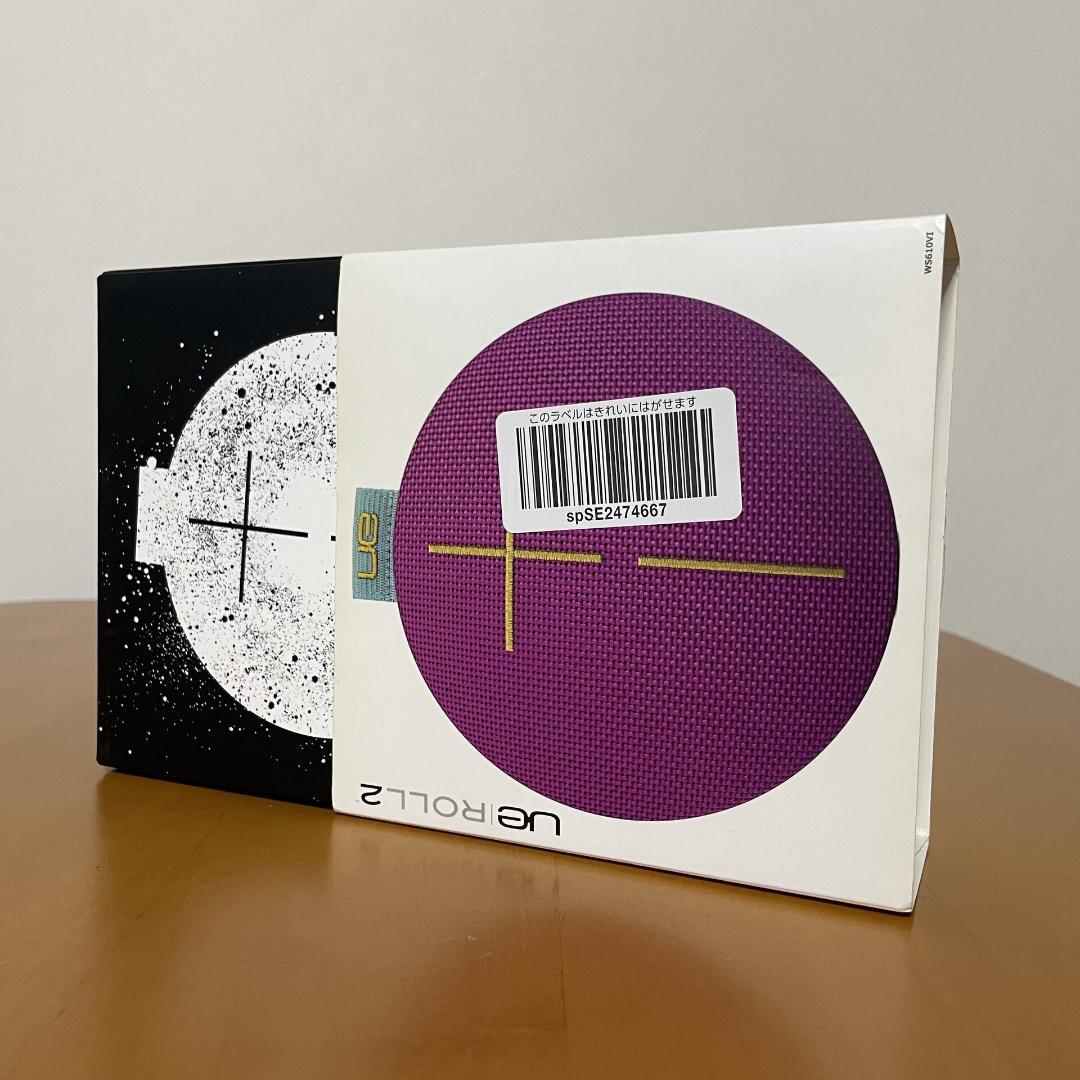 UE Roll 2 ポータブル ワイヤレス Bluetooth スピーカー 紫