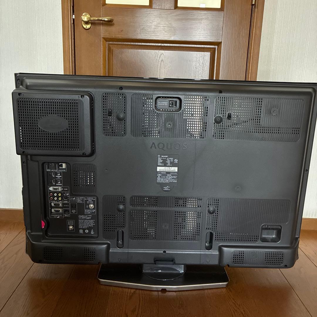 禎一　シャープAQUOS 40型