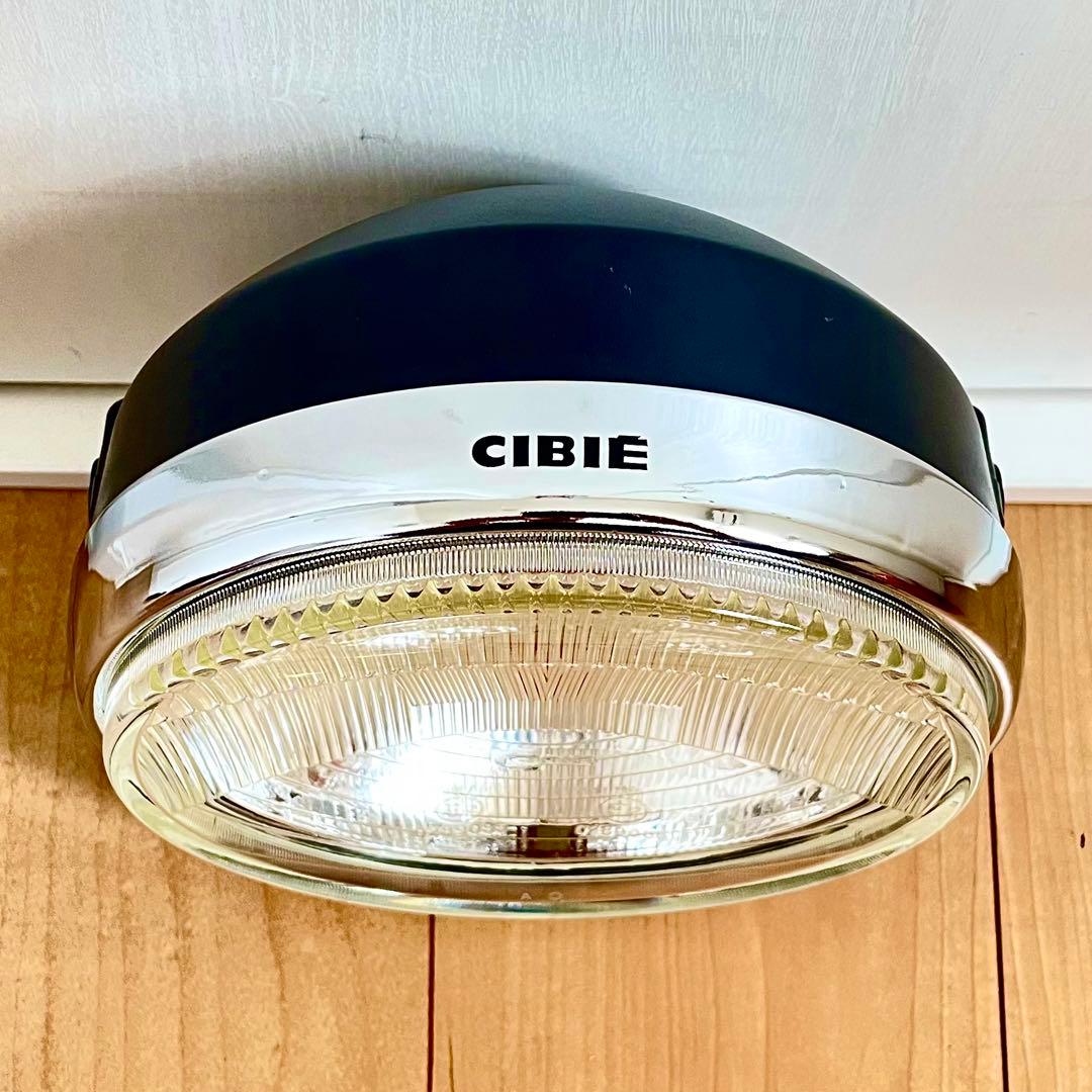当時物 シビエ 凹み ヘッドライト CIBIE 極美品 マーシャル