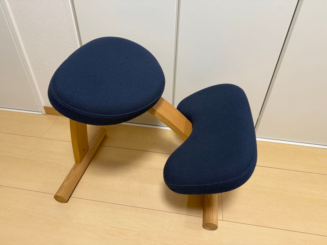 サカモトハウス　バランスチェア　ネイビー