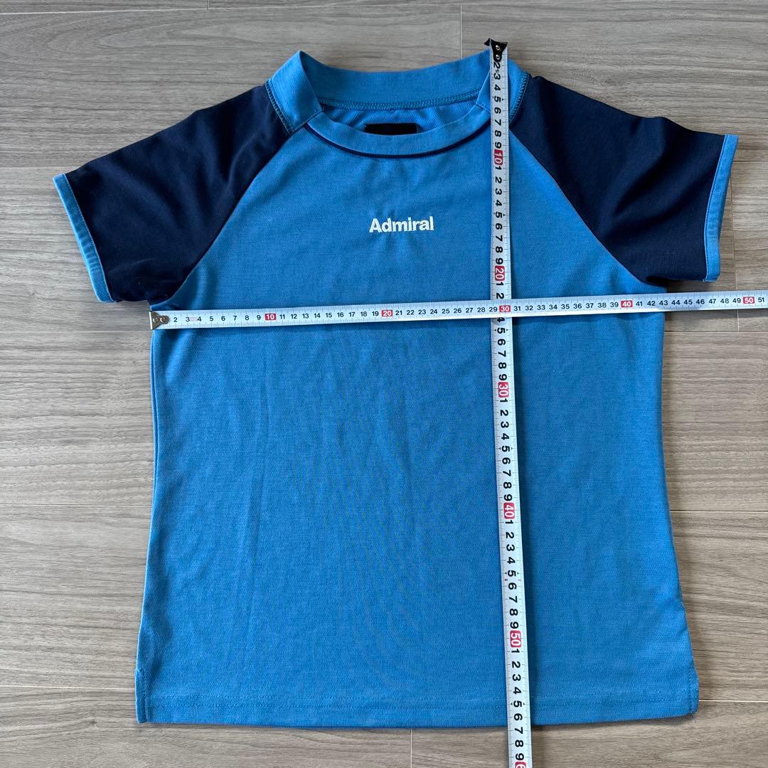 最終価格アドミラル レディーステニスウェア 青紺 ゲームシャツ＆スコート セット